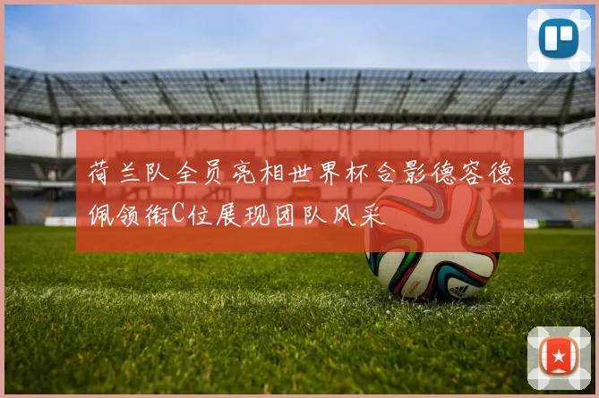 荷兰队全员亮相世界杯合影德容德佩领衔C位展现团队风采